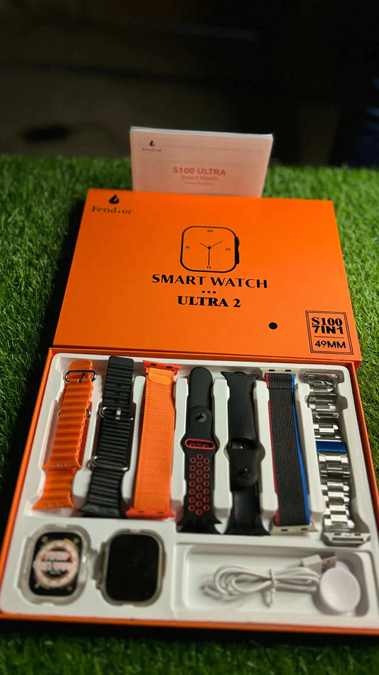 Ultra Smart Watch 7 in 1 With Free Delivery In Pakistan